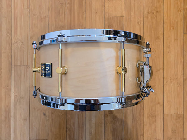 Snares - Canopus Drums 6.5x14 10ply Maple Snare Drum (Natural Oil)