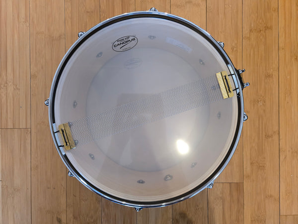 Snares - Canopus Drums 6.5x14 10ply Maple Snare Drum (Natural Oil)
