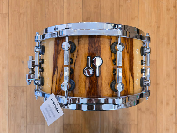 Snares - Sonor SQ2 7x14 Heavy Beech Snare Drum (African Marble High Gloss)