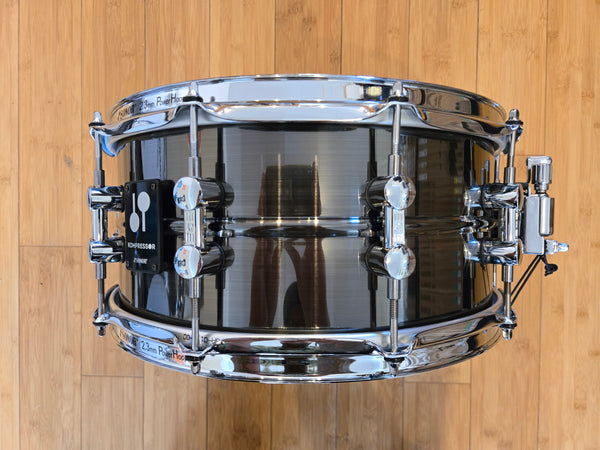 Snares - Sonor Kompressor 6.5x14 Brass Nickel Plated Snare Drum