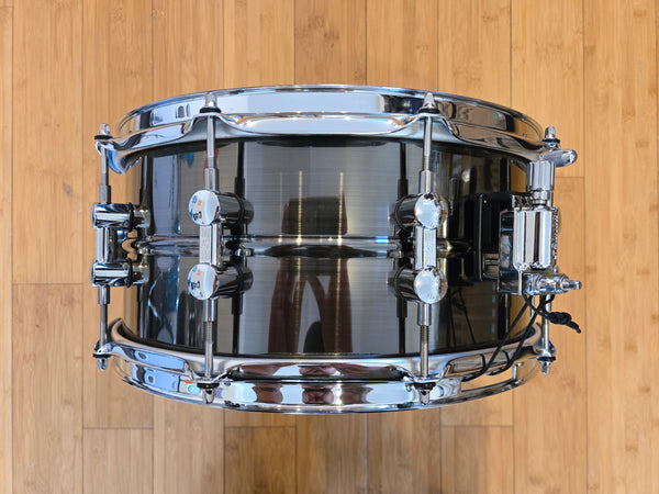 Snares - Sonor Kompressor 6.5x14 Brass Nickel Plated Snare Drum