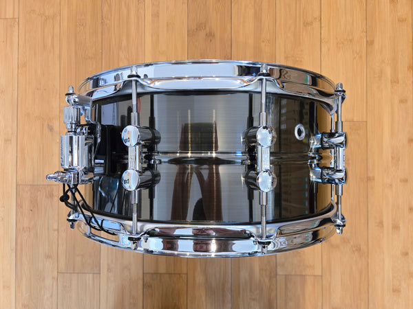 Snares - Sonor Kompressor 6.5x14 Brass Nickel Plated Snare Drum