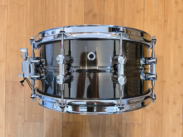 Snares - Sonor Kompressor 6.5x14 Brass Nickel Plated Snare Drum