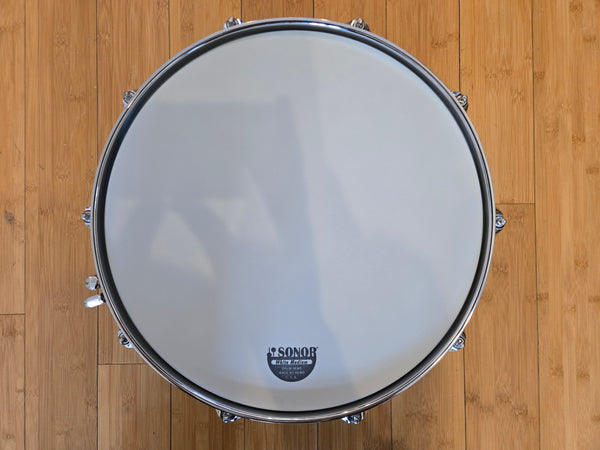 Snares - Sonor Kompressor 6.5x14 Brass Nickel Plated Snare Drum