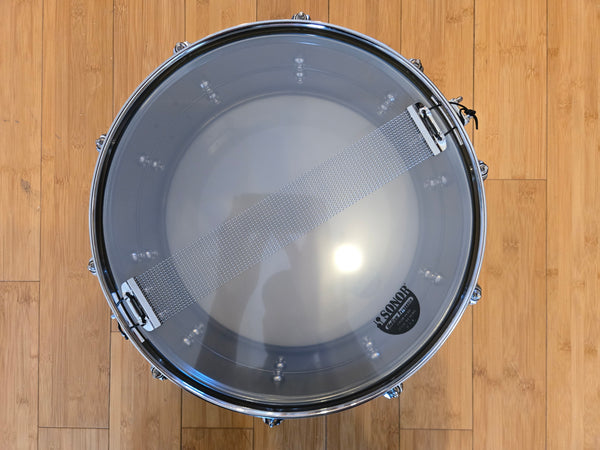 Snares - Sonor Kompressor 6.5x14 Brass Nickel Plated Snare Drum