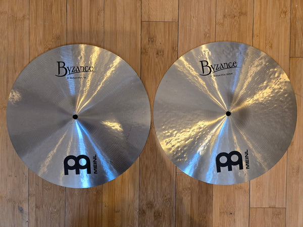 Cymbals - Meinl Byzance 15" Traditional Medium Hi Hats