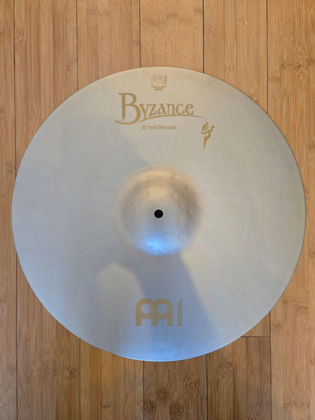 Cymbals - Meinl Byzance 18" Sand Thin Crash