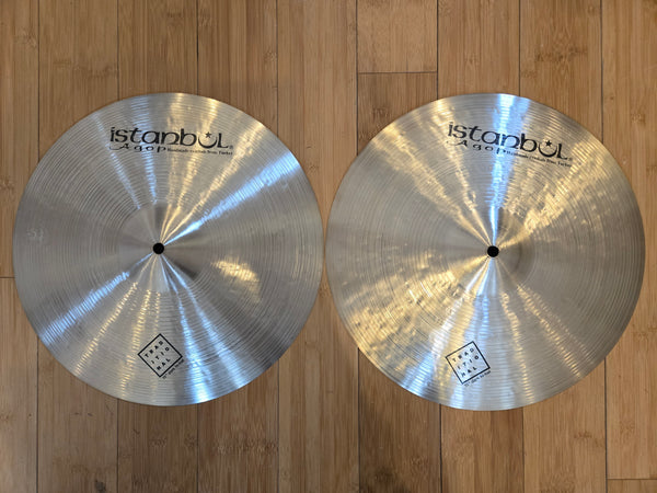 Cymbals - Istanbul Agop 15" Traditional Dark Hi Hats