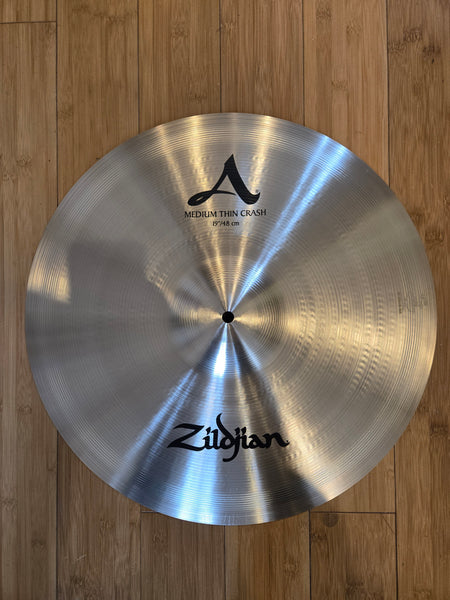 Cymbals - Zildjian 19" A Zildjian Medium-Thin Crash