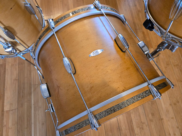 Drum Kits - C&C Drum Co. 14x20 8x12 14x14 Player Date II (Aged Maple)