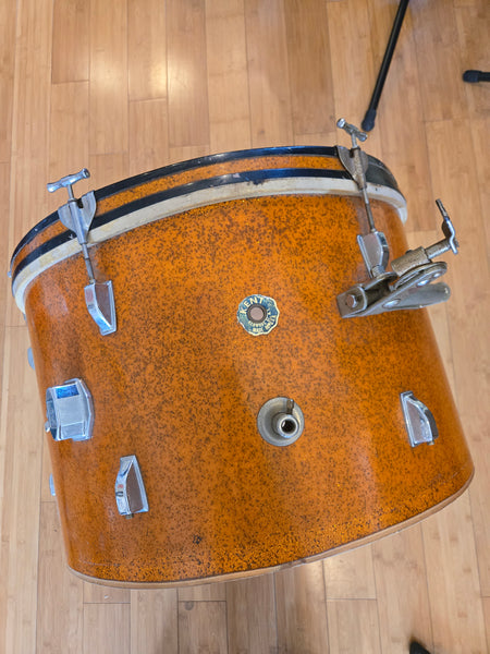 Singles - 1960's Kent 14x20 Bass Drum (Gold Sparkle)