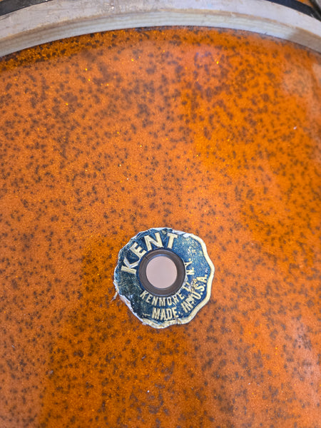 Singles - 1960's Kent 14x20 Bass Drum (Gold Sparkle)