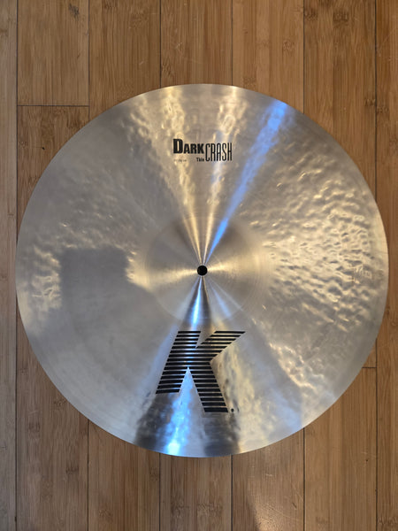 Cymbals - Zildjian 20" K Dark Thin Crash
