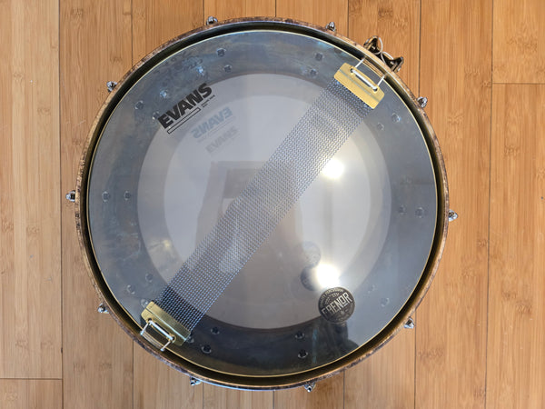 Snares - Ebenor Percussion 5x14 Aaron Sterling Signature Brass Snare Drum