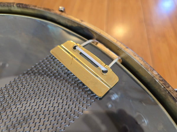 Snares - Ebenor Percussion 5x14 Aaron Sterling Signature Brass Snare Drum