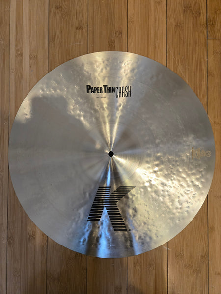Cymbals - Zildjian 20" K Paper Thin Crash
