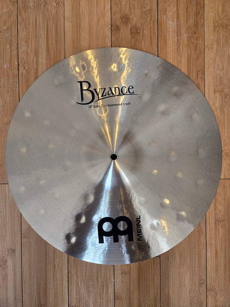 Cymbals - Meinl Byzance 18" Extra Thin Hammered Crash
