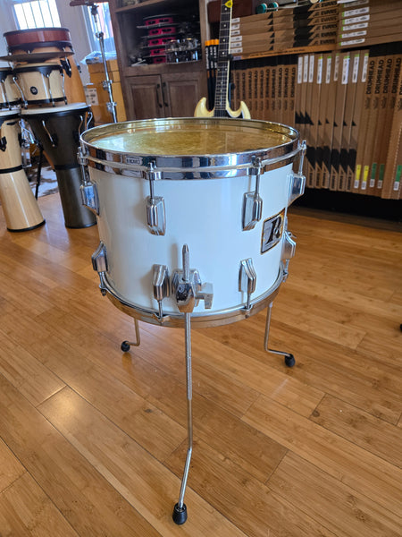 Singles - (Used) Rogers 10x14 Big R Floor Tom (White)
