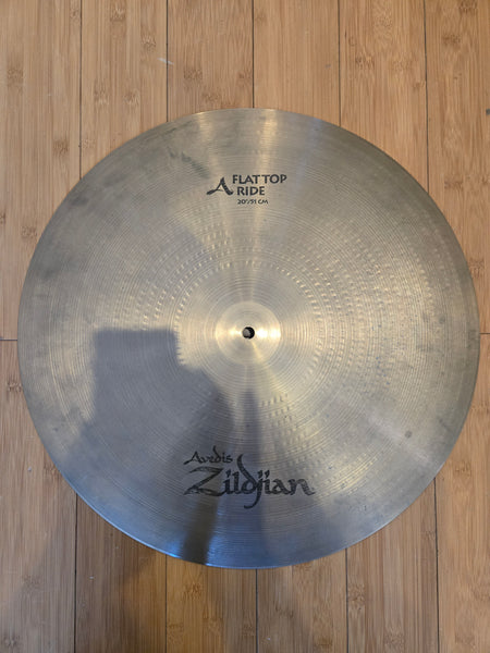 Cymbals - (Used) Zildjian 20" A Zildjian Flat Top Ride