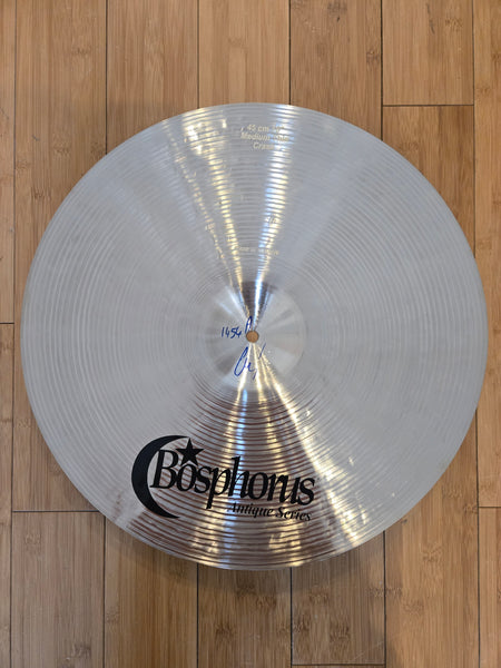 Cymbals - Bosphorus 18" Antique Medium-Thin Crash
