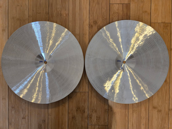 Cymbals - Bosphorus 15" Antique Medium-Thin Hi Hats (Dark)