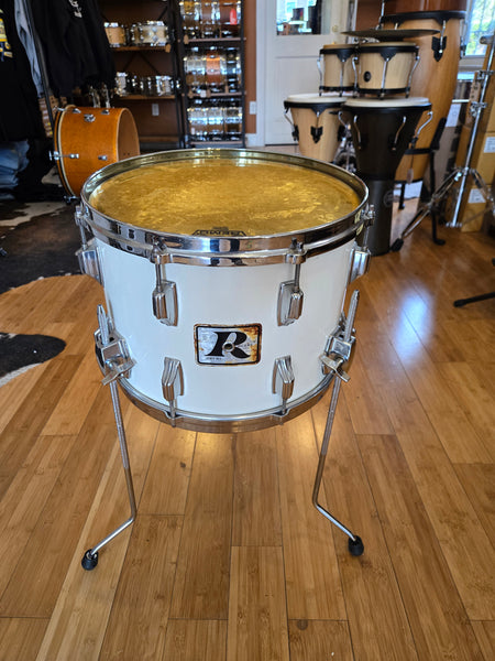 Singles - (Used) Rogers 10x14 Big R Floor Tom (White)