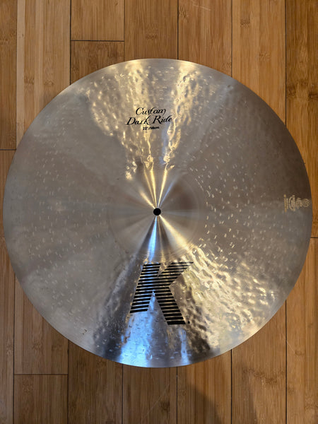 Cymbals - Zildjian 22" K Custom Dark Ride