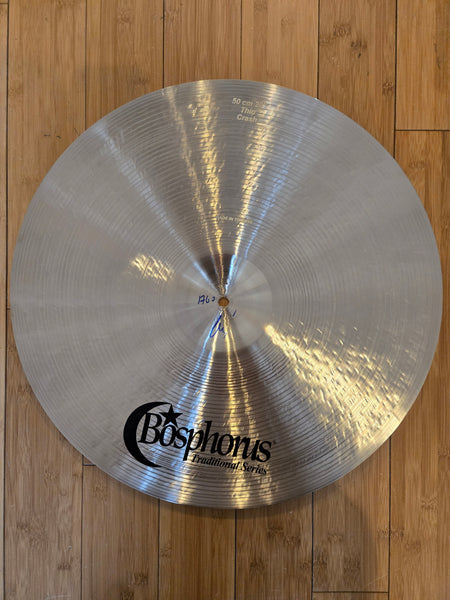 Cymbals - Bosphorus 20" Traditional Thin Crash