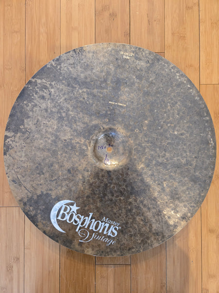 Cymbals - Bosphorus 22" Master Vintage Ride