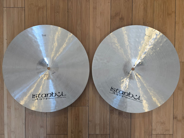 Cymbals - Istanbul Agop 15" Traditional Jazz Hi Hats