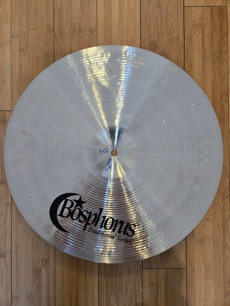 Cymbals - Bosphorus 18" Traditional Medium-Thin Crash