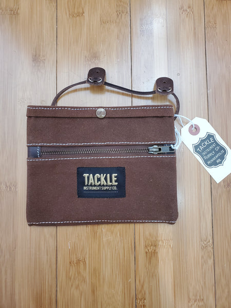 Accessories - Tackle Instruments Waxed Canvas Gig Pouch (Brown)