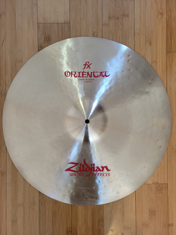 Cymbals - Zildjian 20" Oriental Crash of Doom