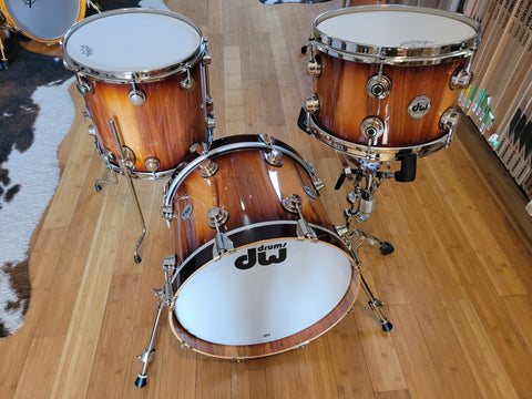 Drum Kits - (Used) DW Collector's Series 14x18 8x12 14x14 Almond Drum Kit
