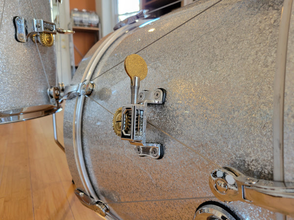 Drum Kits - WTS Epiphany Series 14x20 8x12 12x14 (Silver Sparkle)