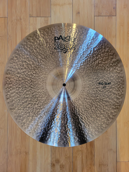 Cymbals - Paiste 22" 2002 Black Big Beat