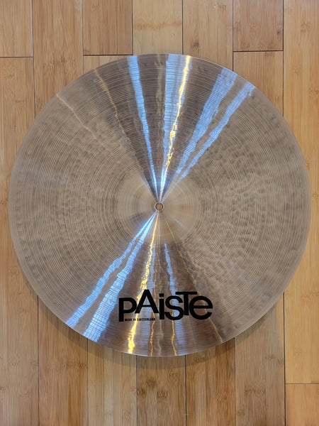 Cymbals - Paiste 22" 2002 Black Big Beat