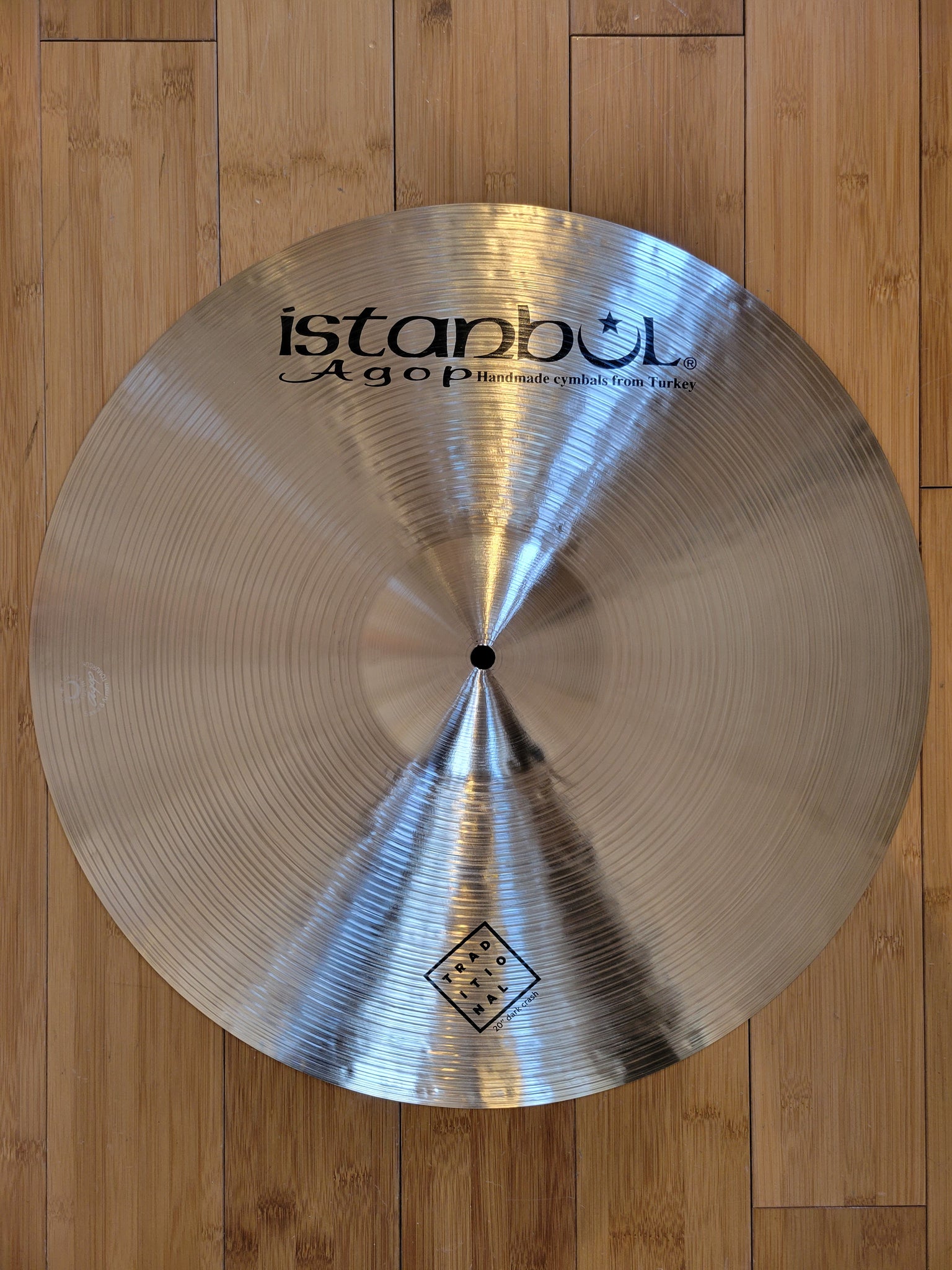 Cymbals - Istanbul Agop 20" Traditional Dark Crash