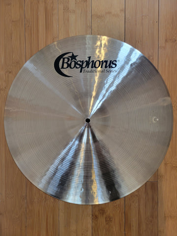 Cymbals - Bosphorus 20" Traditional Thin Crash