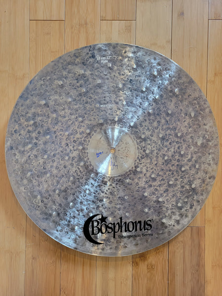 Cymbals - Bosphorus 22" Syncopation Ride (SW)