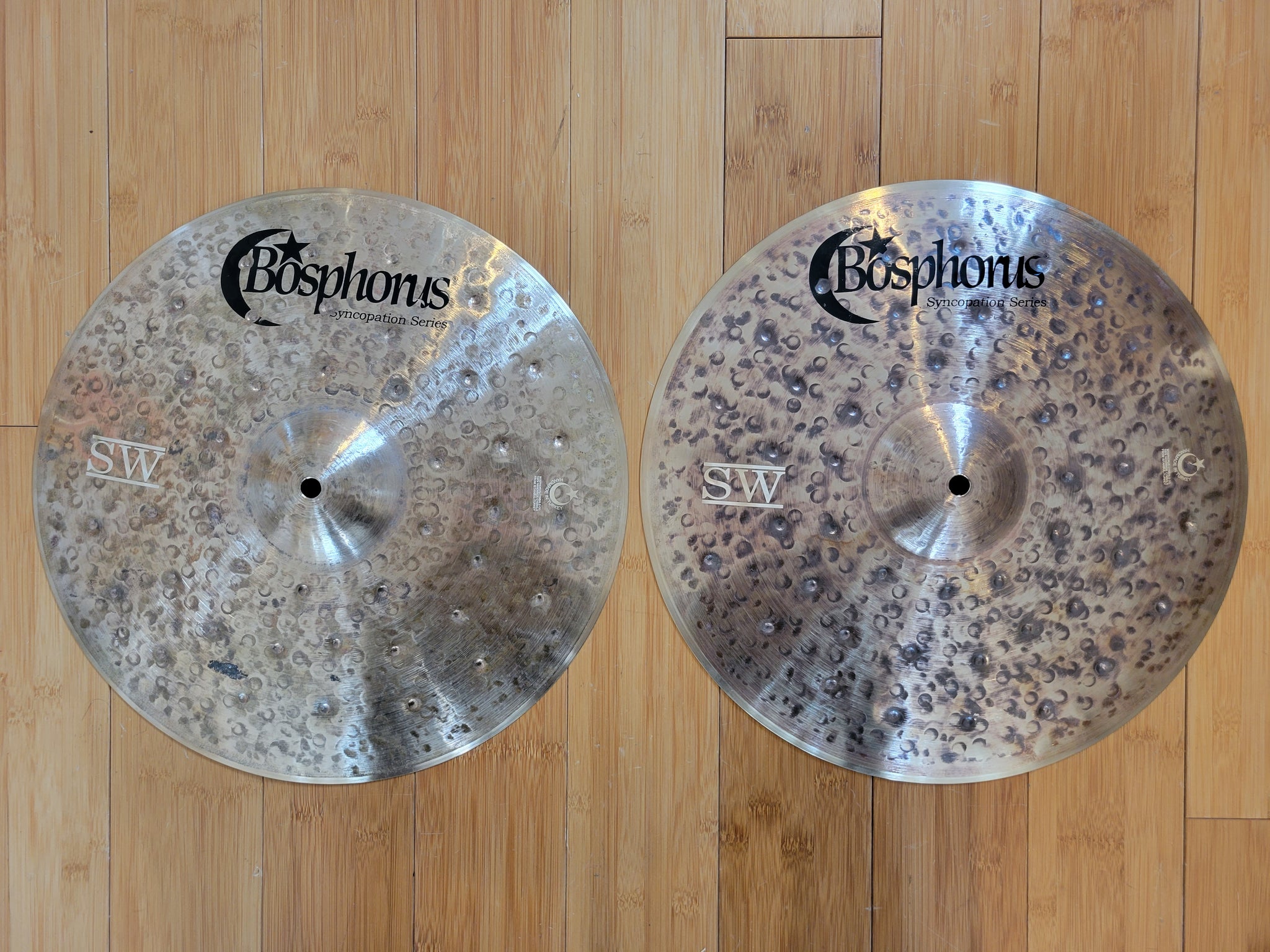 Cymbals - Bosphorus 15" Syncopation SW Hi Hats