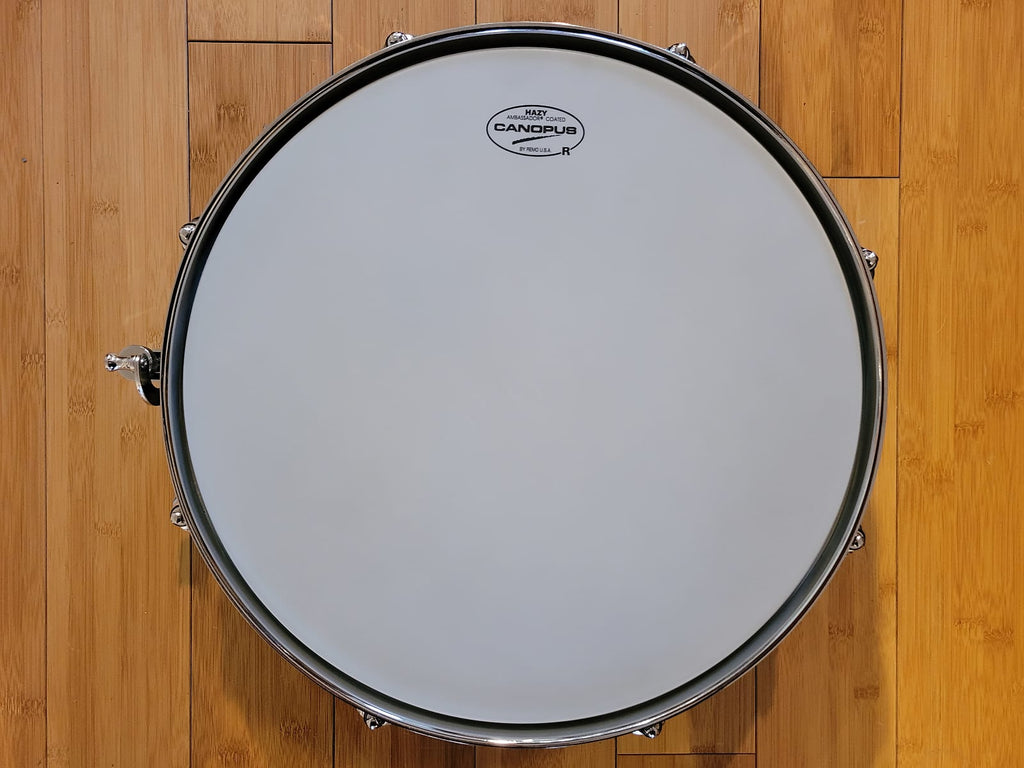 Snares - Canopus Drums 5x14 Neo Vintage NV60-M5 Snare Drum (Black