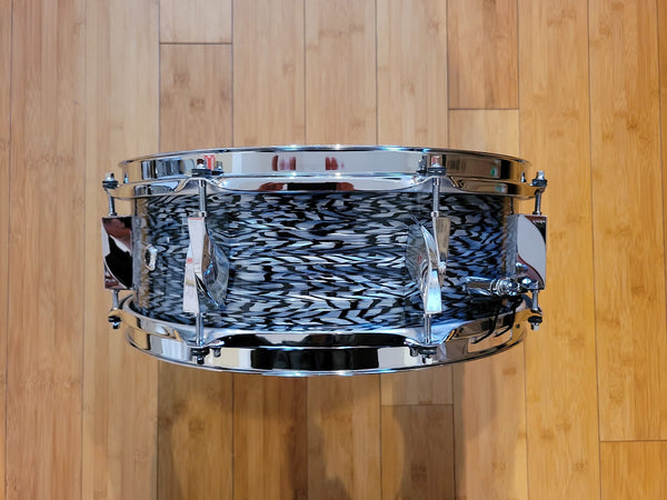 Snares - Canopus Drums 5x14 Neo Vintage NV60-M5 Snare Drum (Black Onyx)