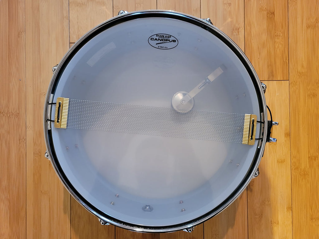 Snares - Canopus Drums 5x14 Neo Vintage NV60-M5 Snare Drum (Black 